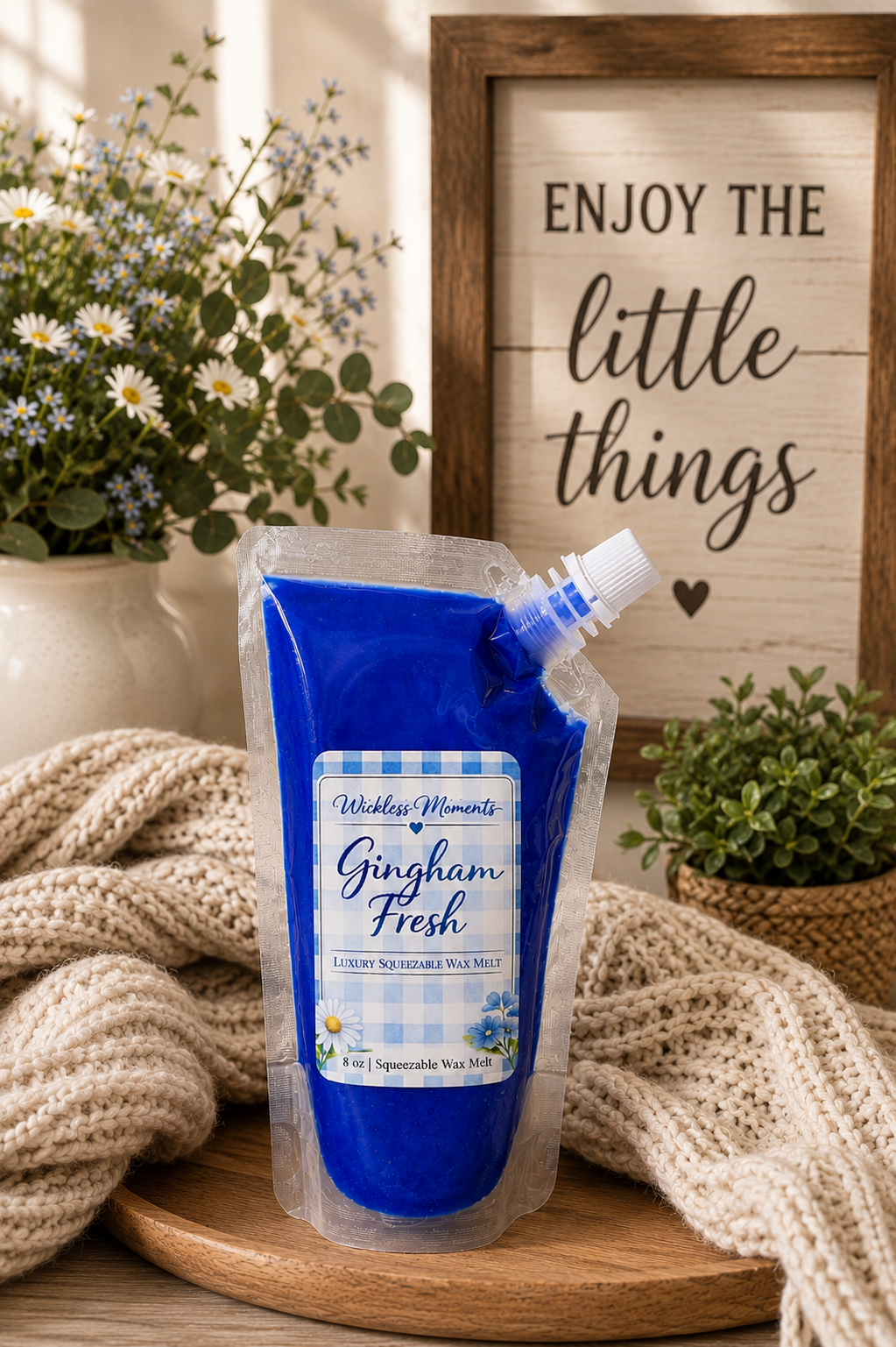 Gingham Fresh Squeezable Wax Melt | 8 oz