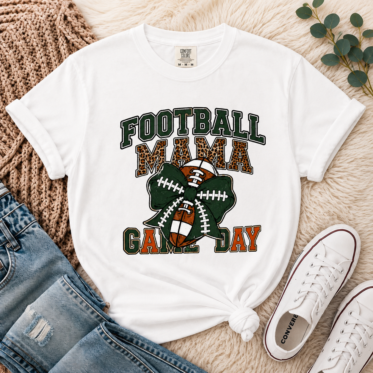Campo Verde Football Mama Game Day Comfort Colors T-Shirt