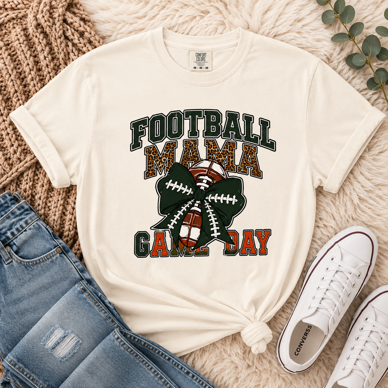Campo Verde Football Mama Game Day Comfort Colors T-Shirt
