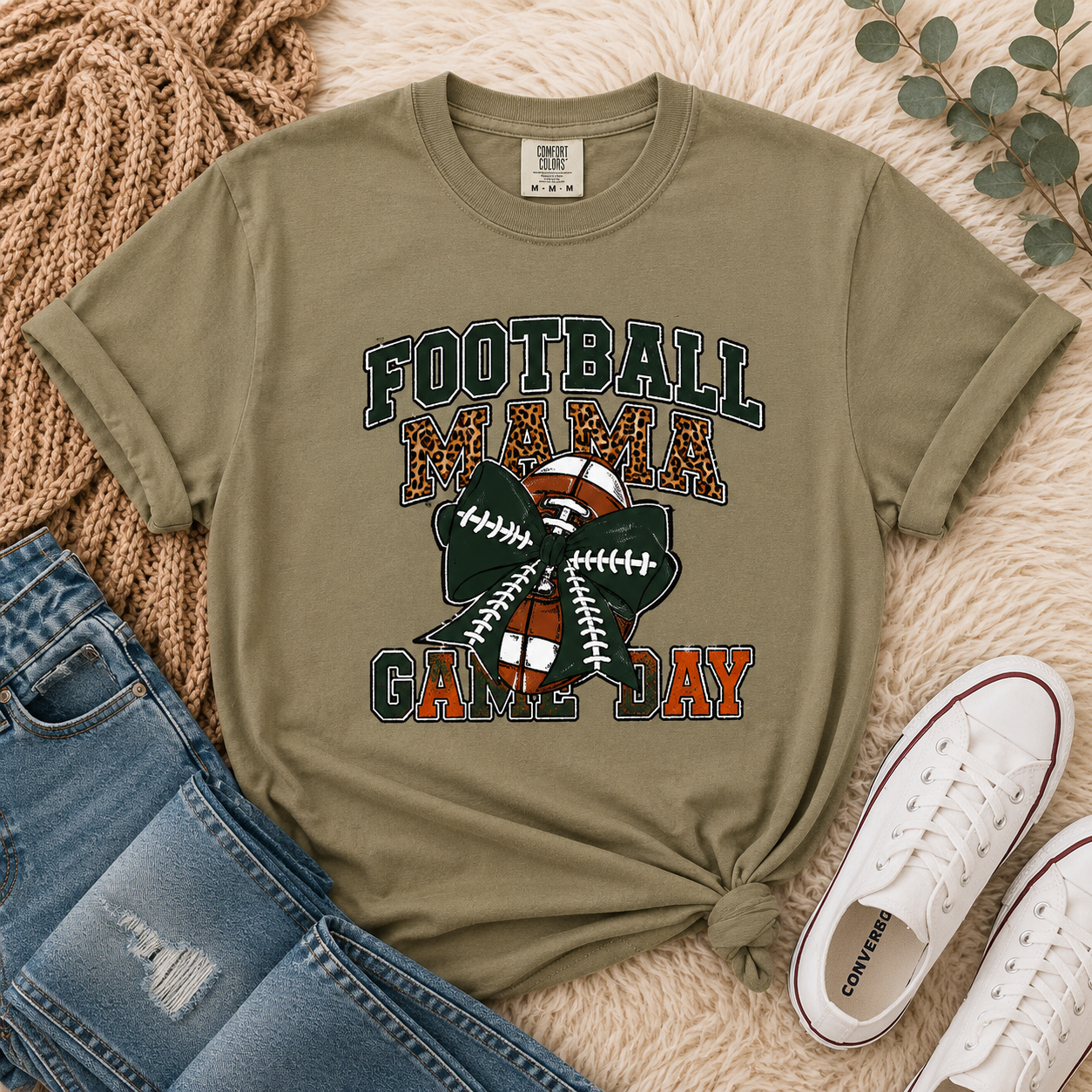 Campo Verde Football Mama Game Day Comfort Colors T-Shirt