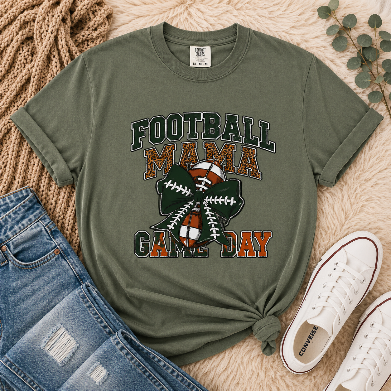 Campo Verde Football Mama Game Day Comfort Colors T-Shirt