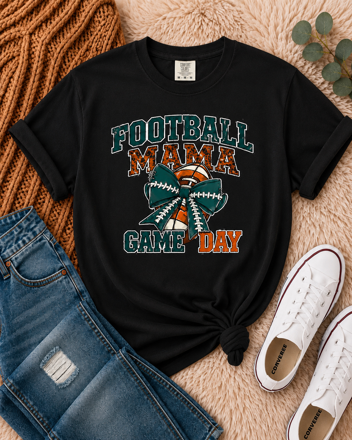 Eastmark Firebirds Football Mama Game Day T-Shirt