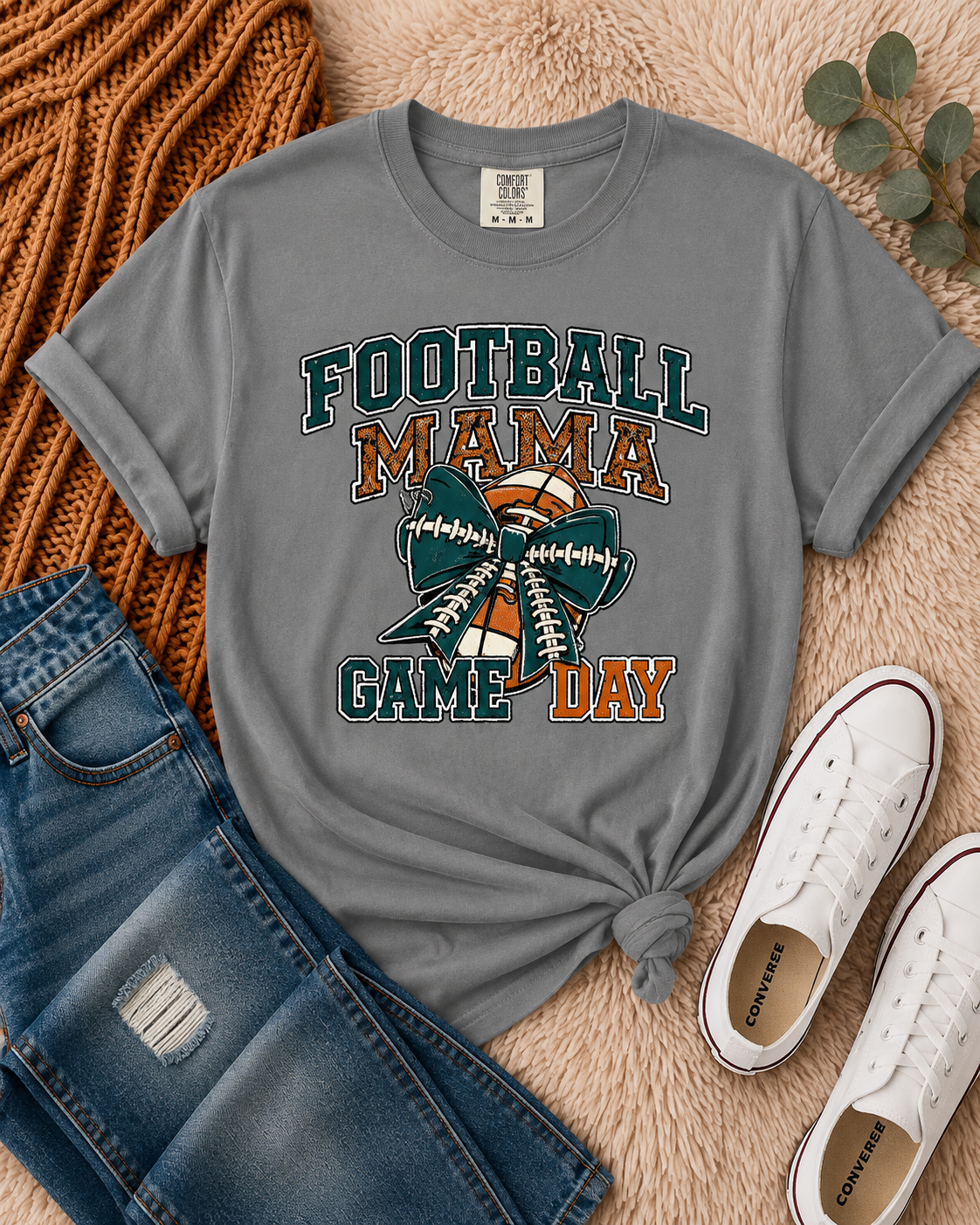 Eastmark Firebirds Football Mama Game Day T-Shirt