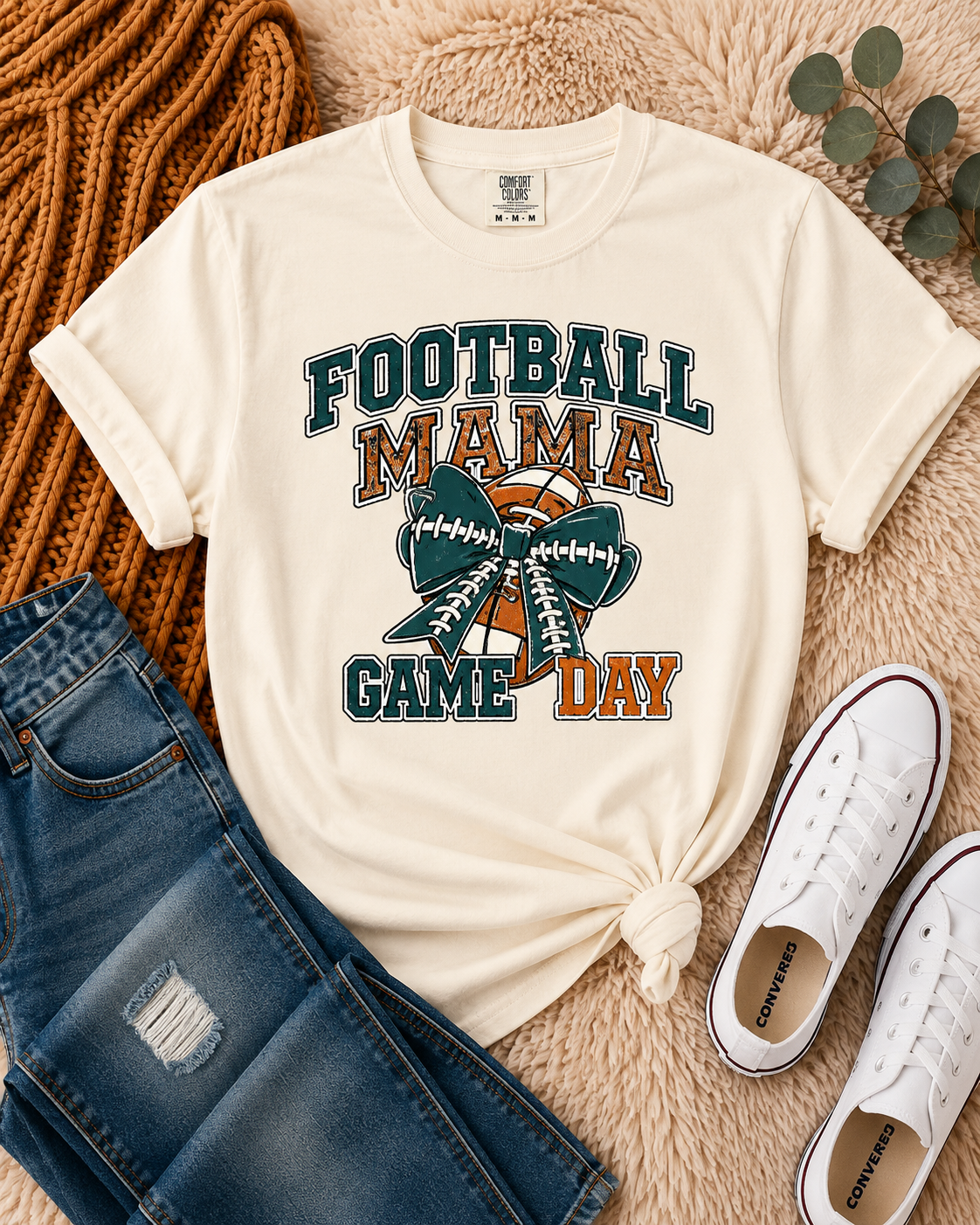 Eastmark Firebirds Football Mama Game Day T-Shirt