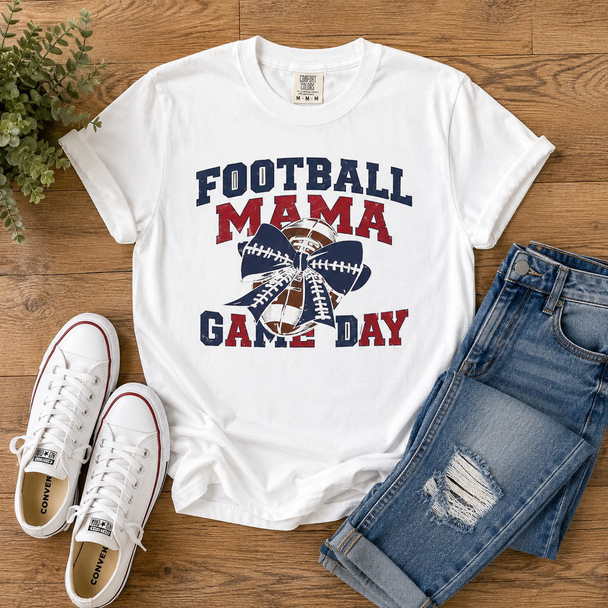 Perry Football Mama Game Day T-Shirt – Football Mom Spirit Tee