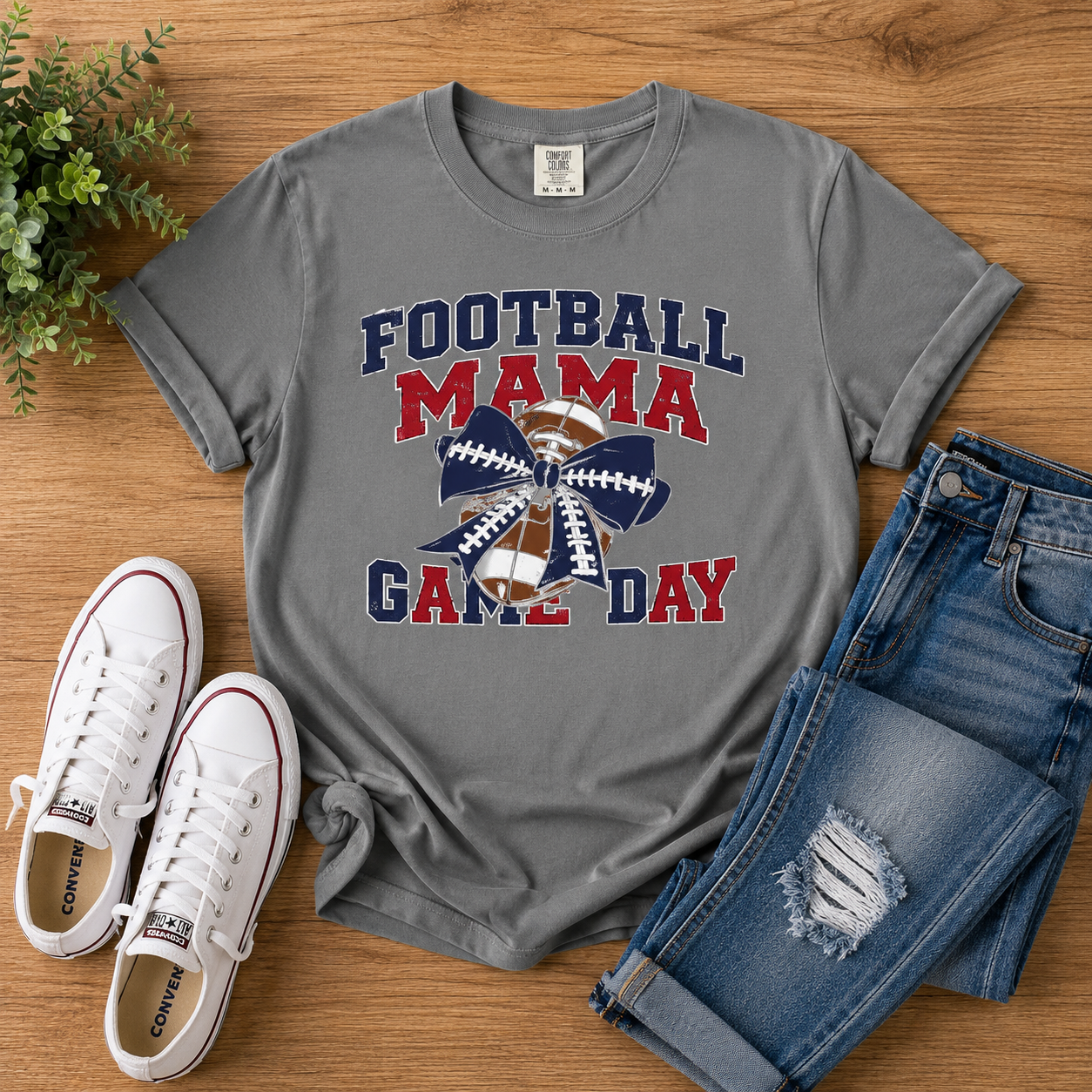 Perry Football Mama Game Day T-Shirt – Football Mom Spirit Tee
