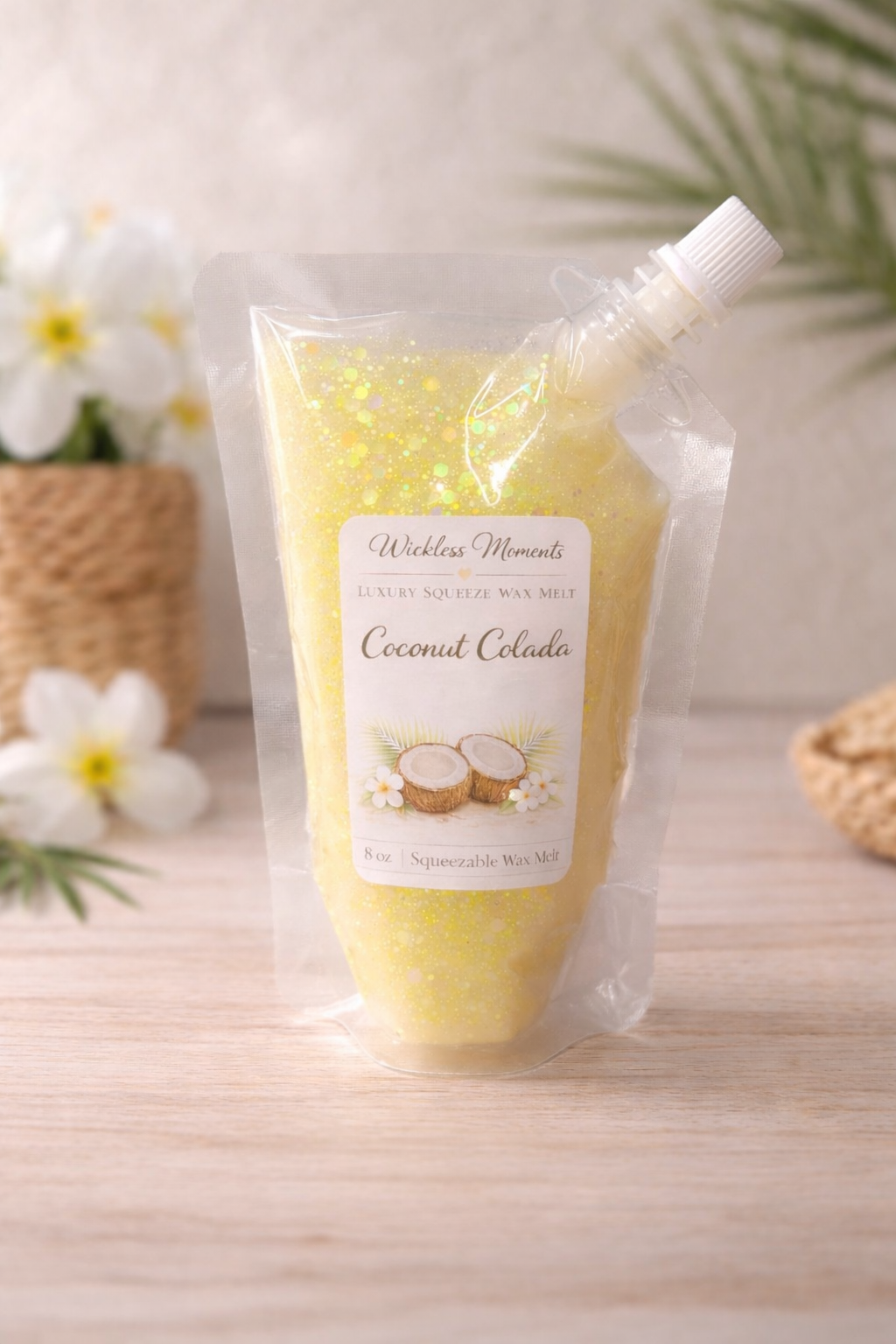 Coconut Colada Squeezable Wax Melt | 8 oz