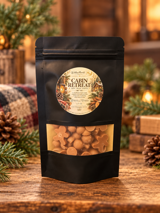 Cabin Retreat Soy Wax Dots | Small Bag 2.5oz