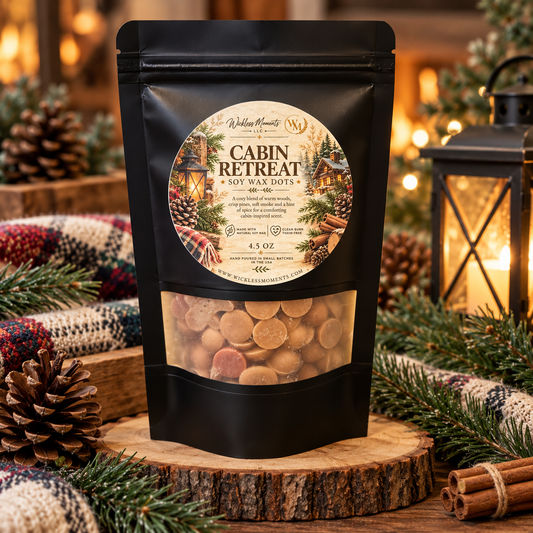 Cabin Retreat Soy Wax Dots | Medium Bag 4.5oz