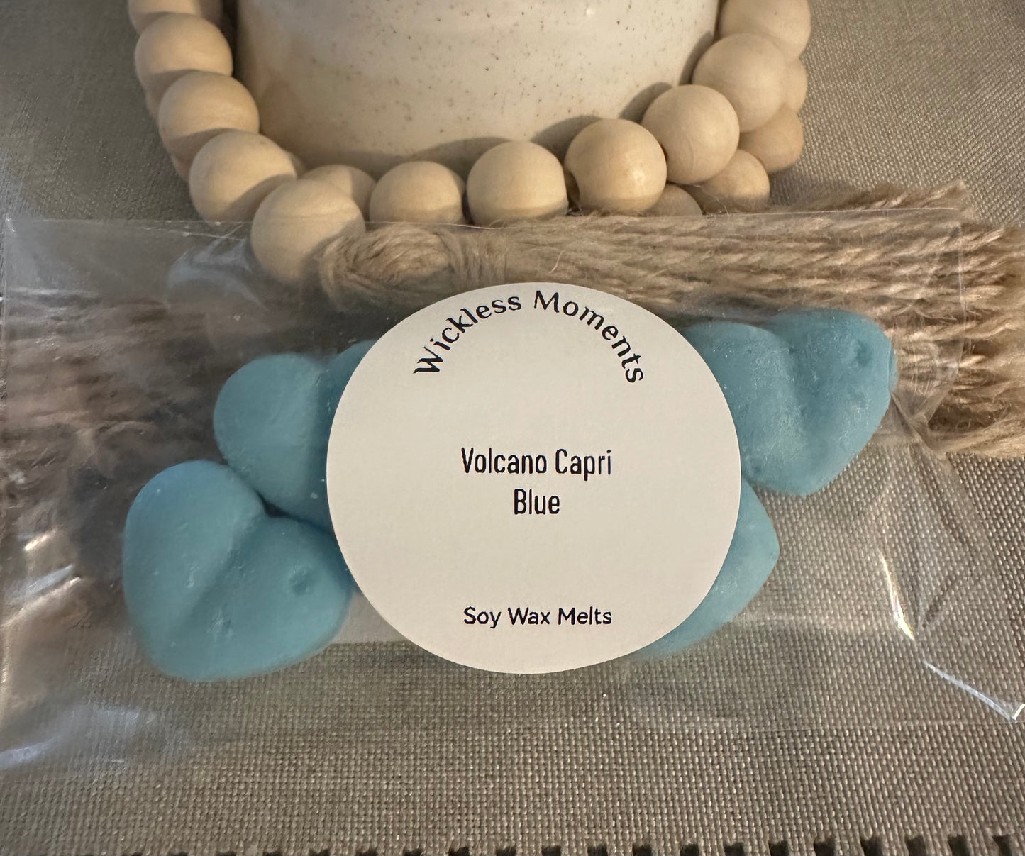 Volcano Capri Blue Soy Wax Heart Melts 5ct.