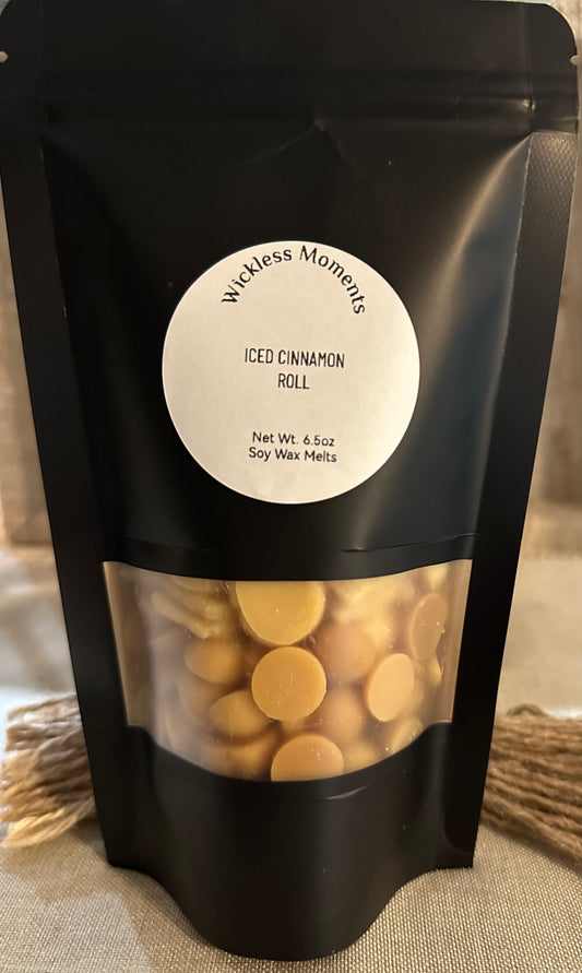 Iced Cinnamon Roll Soy Wax Dots ~ Large Bag 6.5oz.