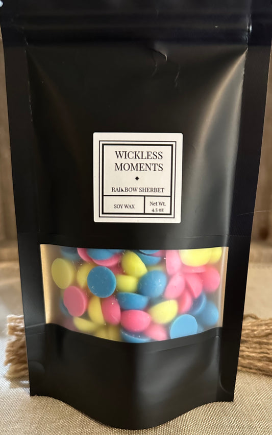 Rainbow Sherbet Soy Wax Dots ~ Medium Bag 4.5oz