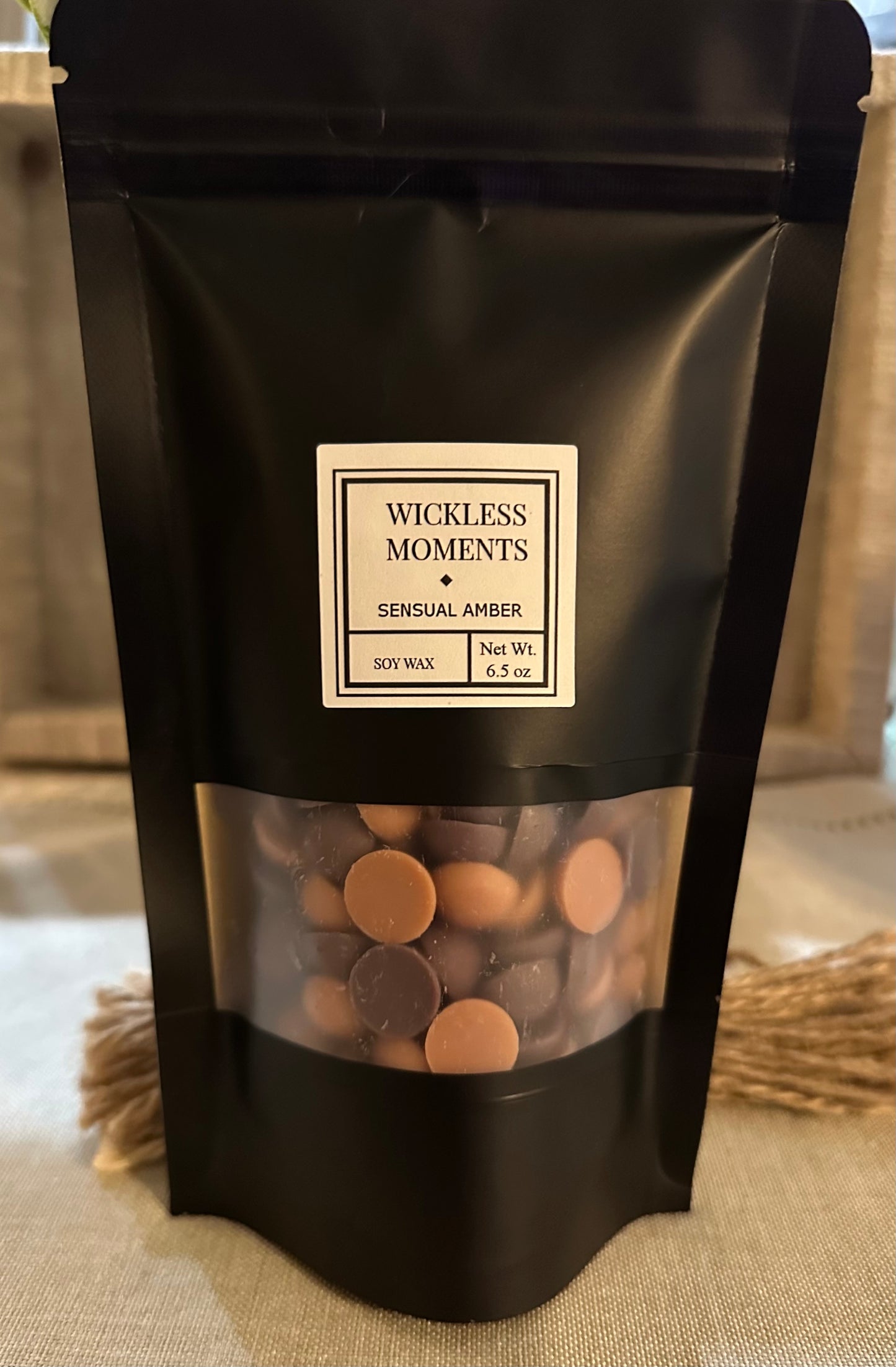 Sensual Amber Soy Wax Dots ~ Large Bag 6.5oz