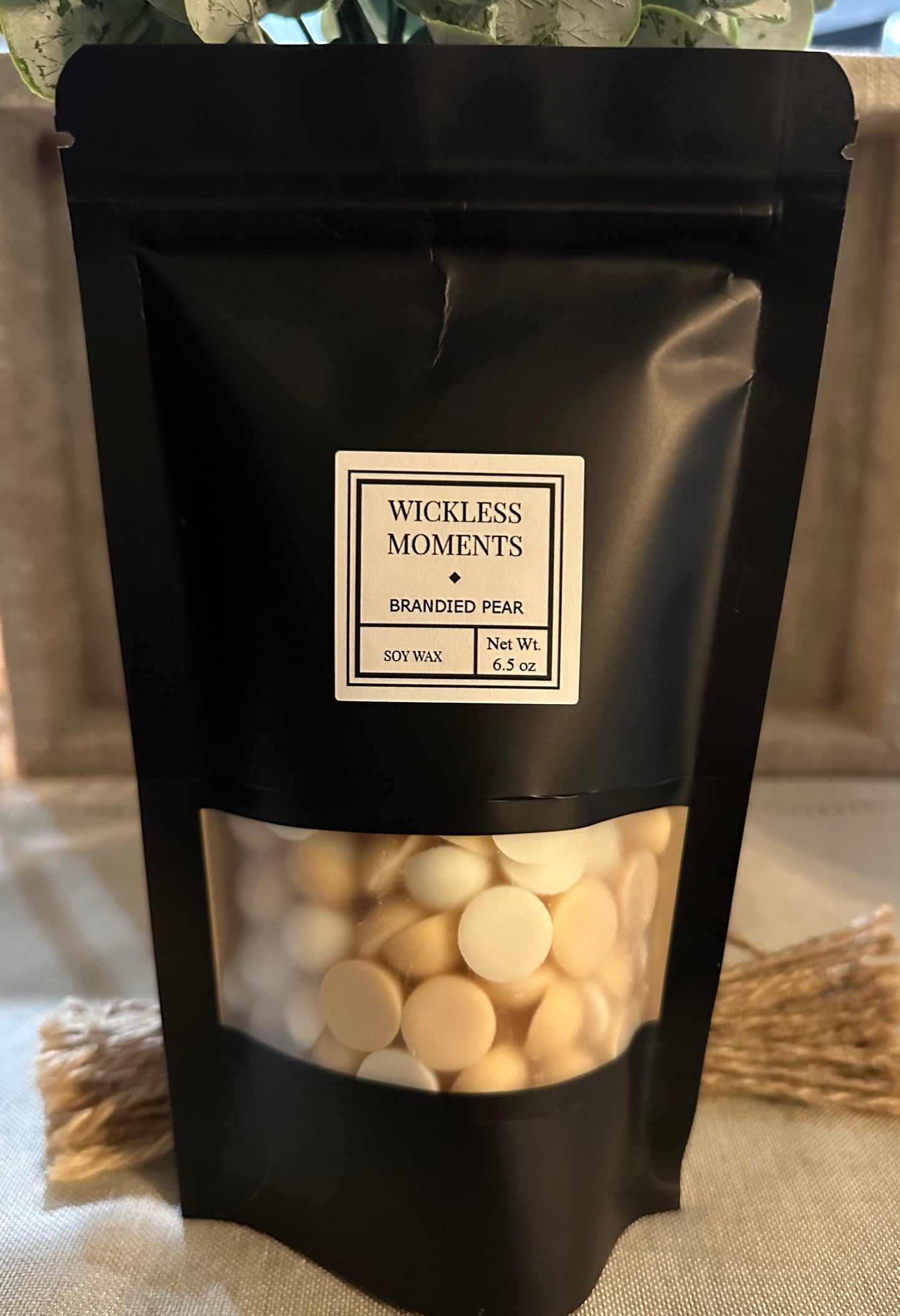 Brandied Pear Soy Wax Dots ~ Large Bag 6.5oz