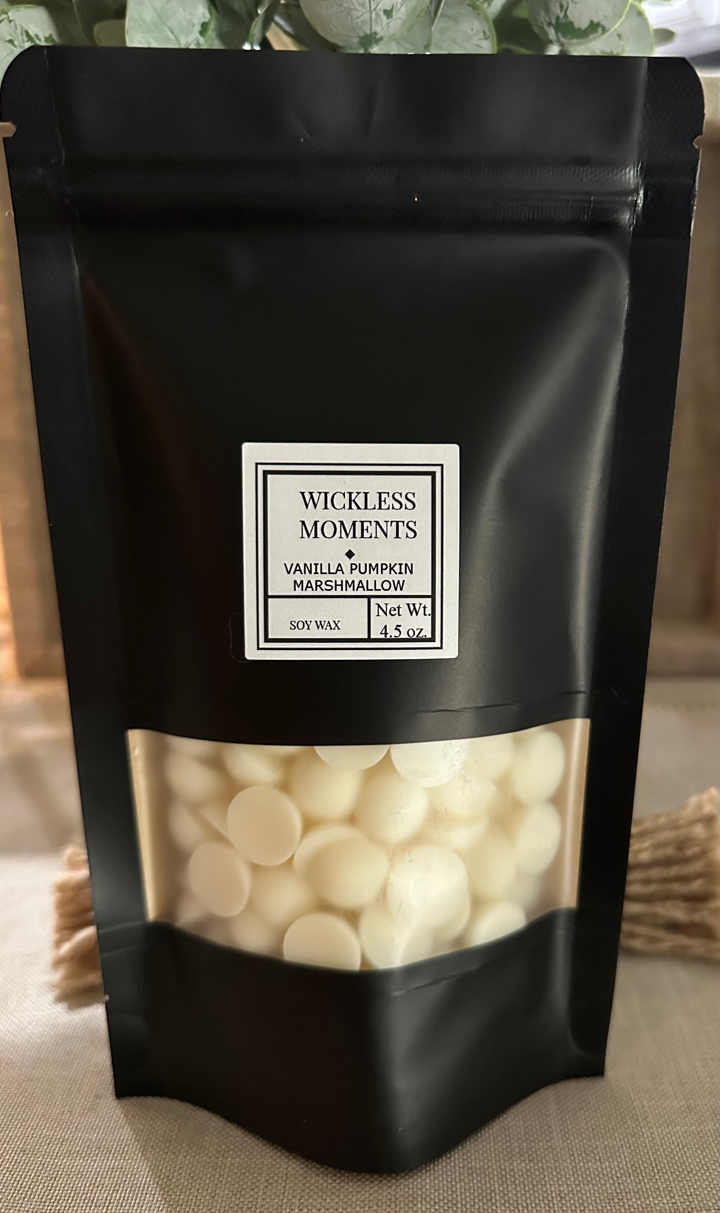 Vanilla Pumpkin Marshmallow Soy Wax Dots ~ Medium Bag 4.5oz