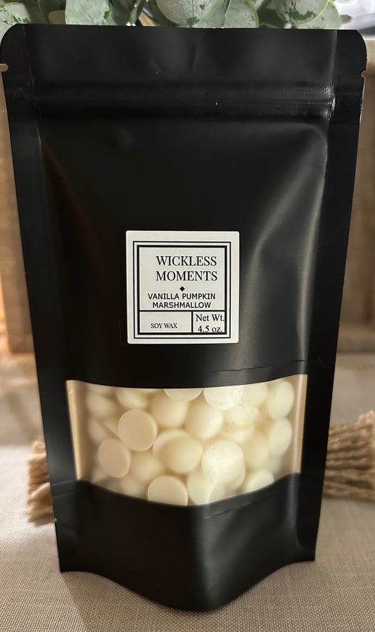 Vanilla Pumpkin Marshmallow Soy Wax Dots ~ Medium Bag 4.5oz