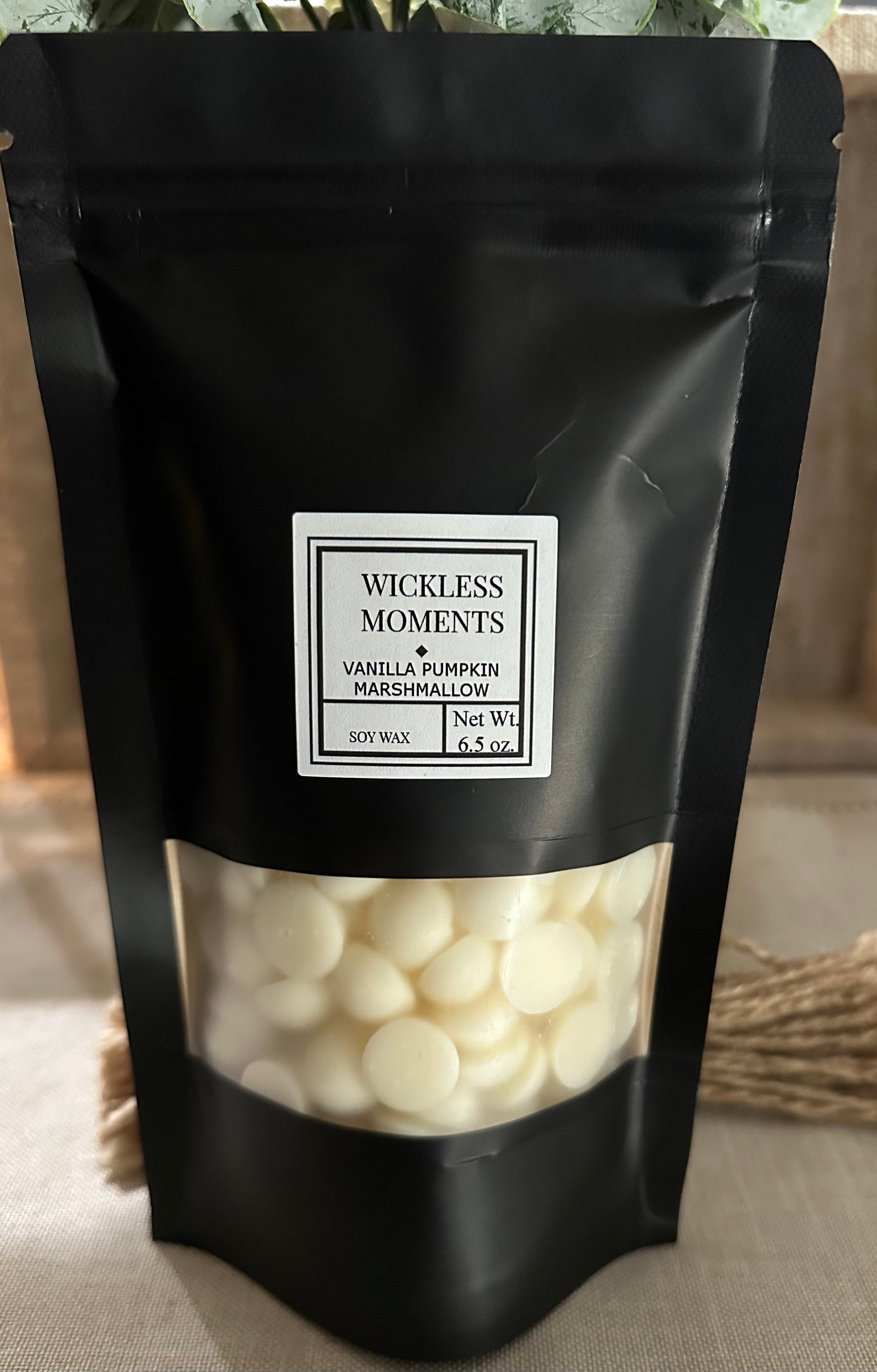 Vanilla Pumpkin Marshmallow Soy Wax Dots ~ Large Bag 6.5oz