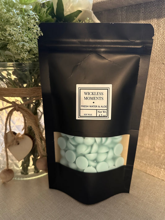 Fresh Water & Aloe Soy Wax Dots ~ Medium Bag 4.5oz