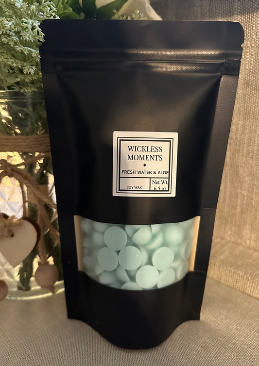 Fresh Water & Aloe Soy Wax Dots ~ Large Bag 6.5oz