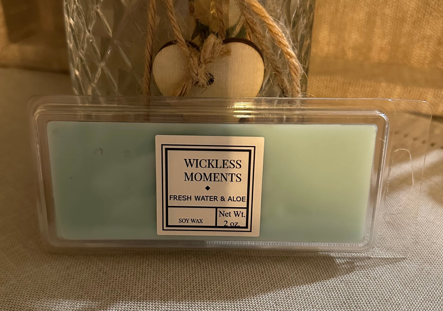 Fresh Water & Aloe Soy Wax Snap Bar