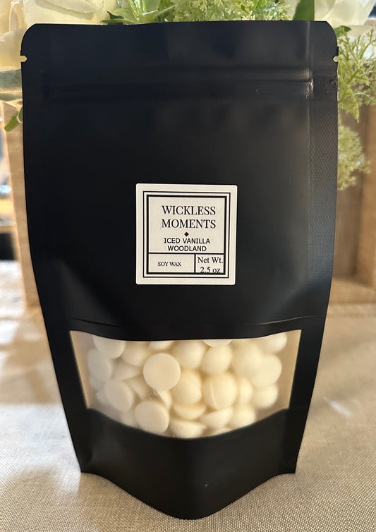 Iced Vanilla Woodland Soy Wax Dots ~ Small Bag 2.5oz