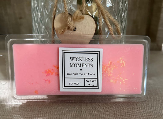You Had Me At Aloha Soy wax Snap Bar