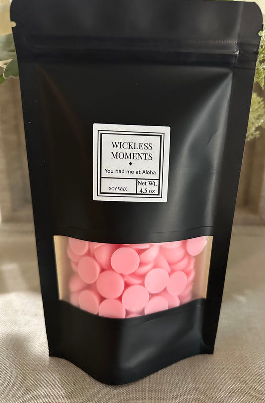 You Had Me At Aloha Soy wax Dots ~ Medium Bag 4.5oz
