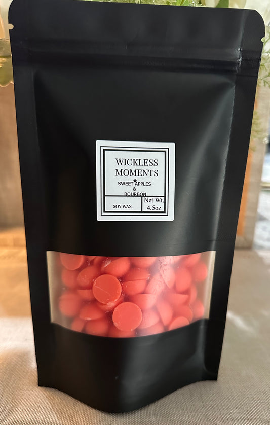 Sweet Apple & Bourbon Soy Wax Dots ~ Medium Bag 4.5oz