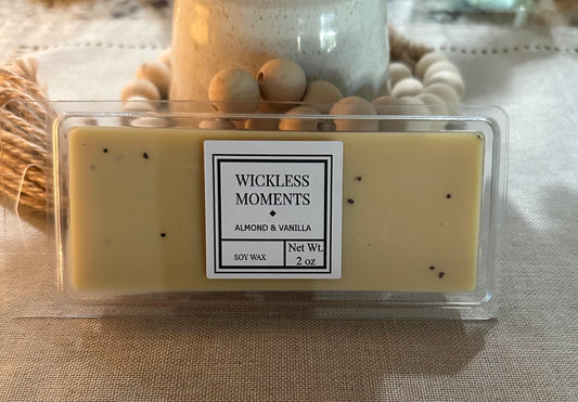 Almond & Vanilla Soy Wax Snap Bar
