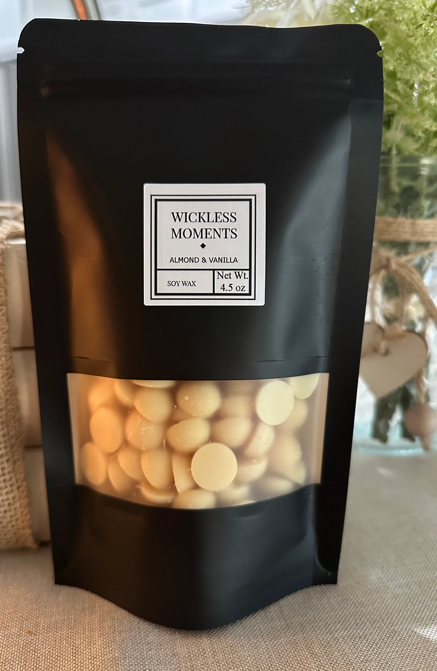 Almond & Vanilla Soy Wax Dots ~ Medium Bag 4.5oz