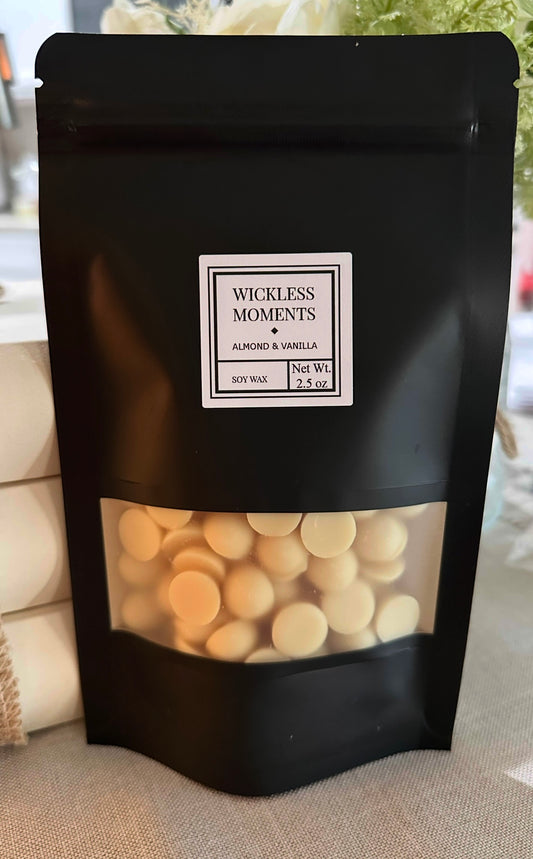 Almond & Vanilla Soy Wax Dots ~ Small Bag 2.5oz