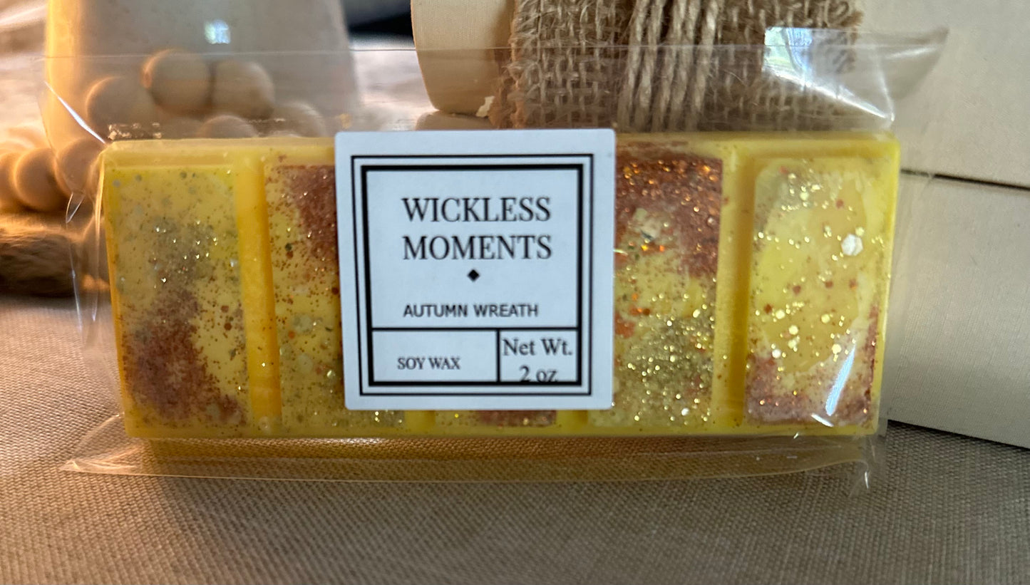 Autumn Wreath Soy Wax Snap Bar