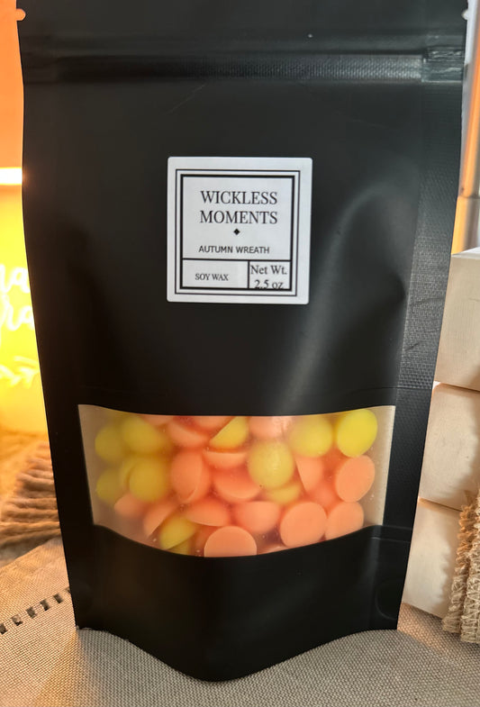 Autumn Wreath Soy Wax Dots ~ Small Bag 2.5oz