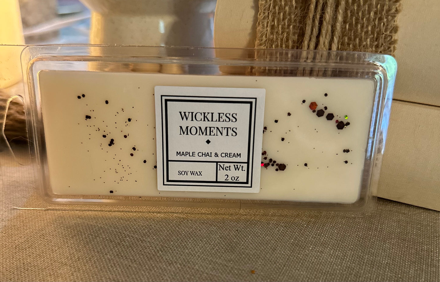 Maple Chai & Cream Soy Wax Snap Bar