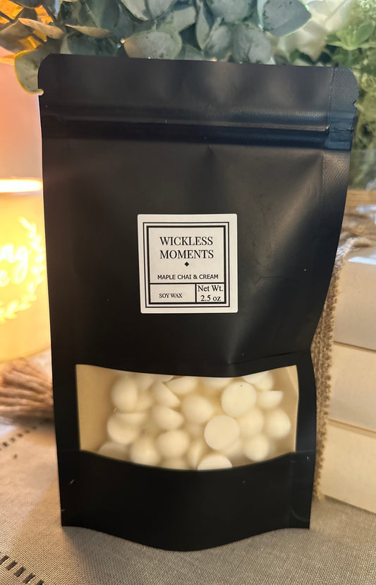 Maple Chai & Cream Soy Wax Dots ~ Small Bag 2.5oz