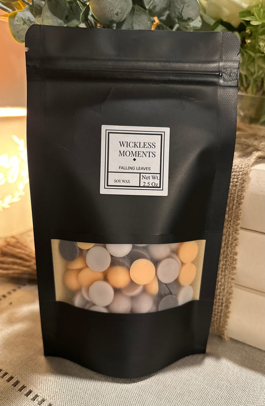 Falling Leaves Soy Wax Dots ~Small Bag 2.5oz