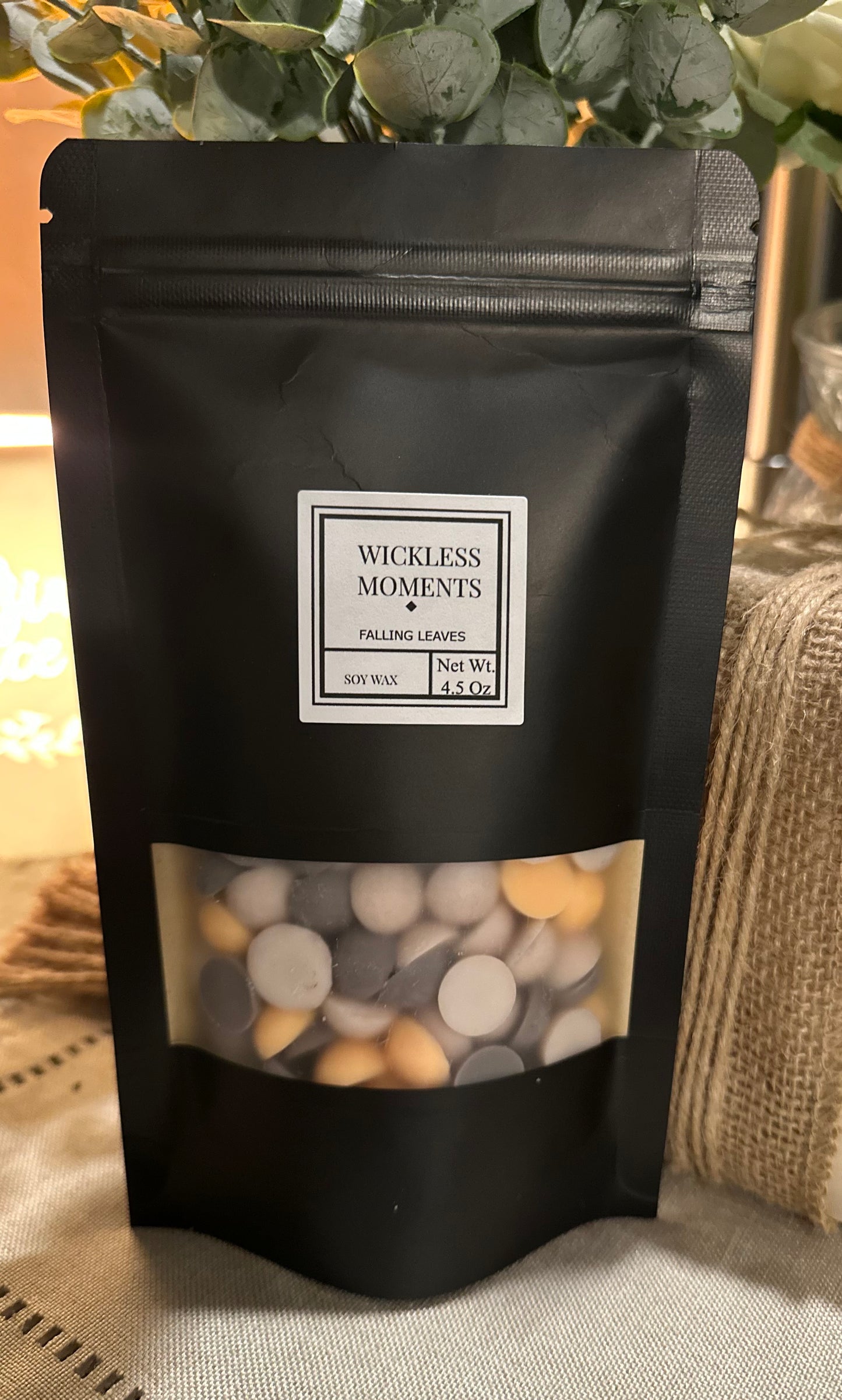 Falling Leaves Soy Wax Dots ~ Medium Bag 4.5oz