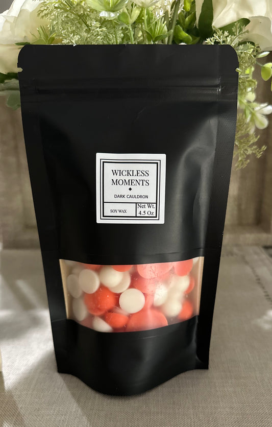 Dark Cauldron Soy Wax Dots ~ Medium Bag 4.5oz