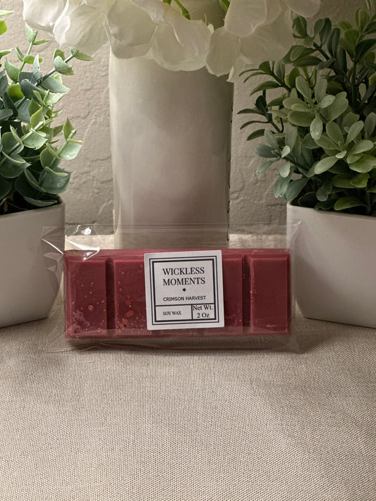 Crimson Harvest Soy Wax Snap Bar