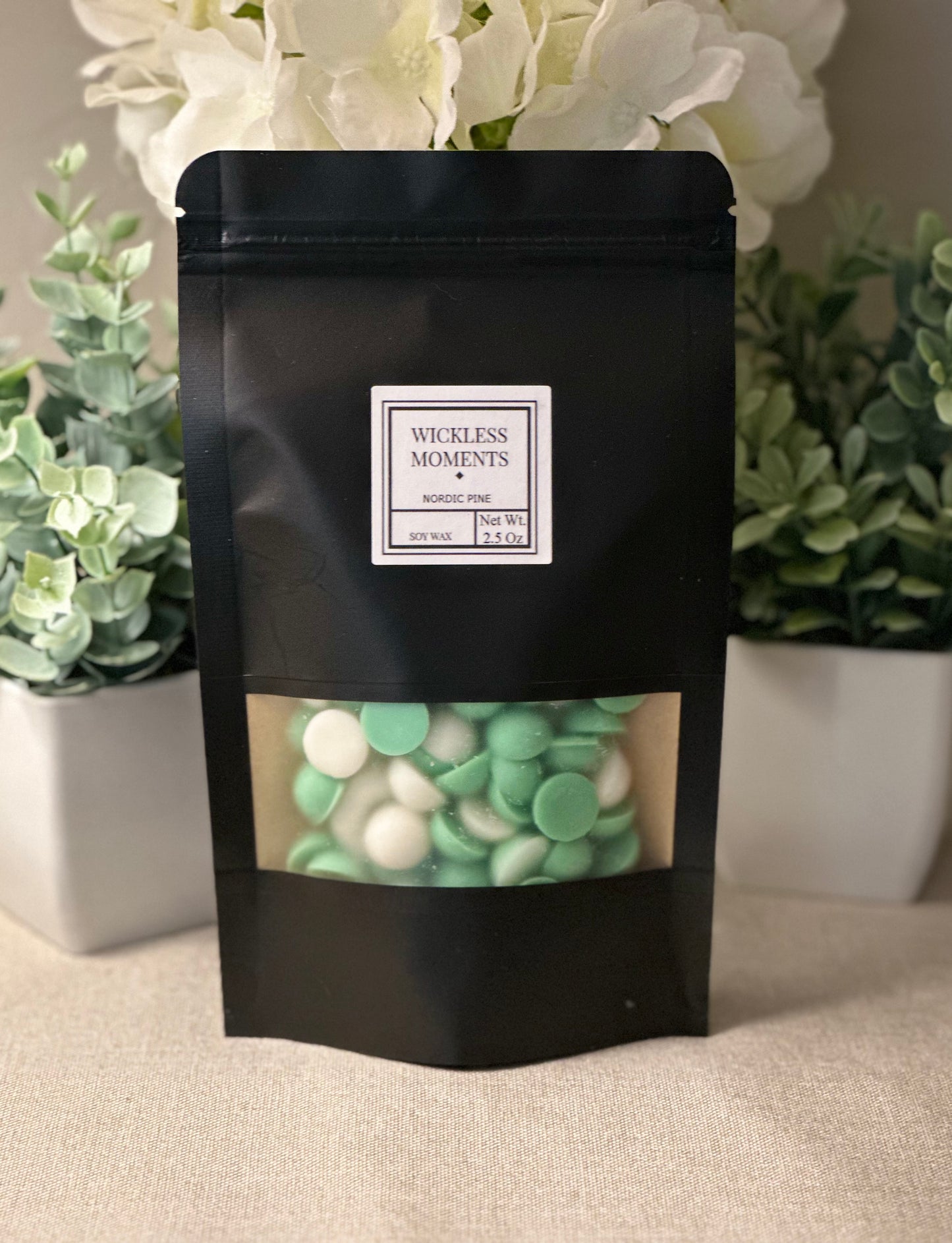 Nordic Pine Soy Wax Dots ~ Small Bag 2.5oz