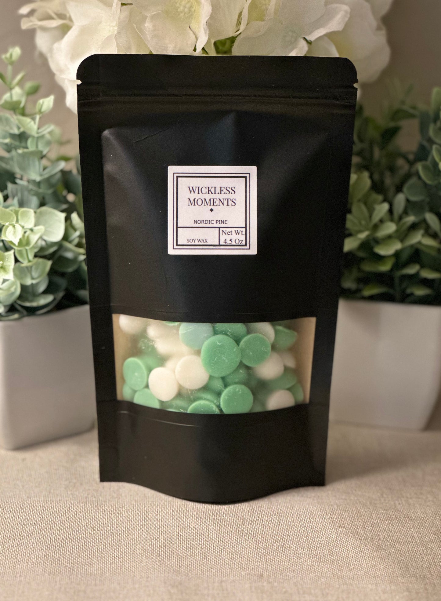 Nordic Pine Soy Wax Dots ~ Medium Bag 4.5 oz