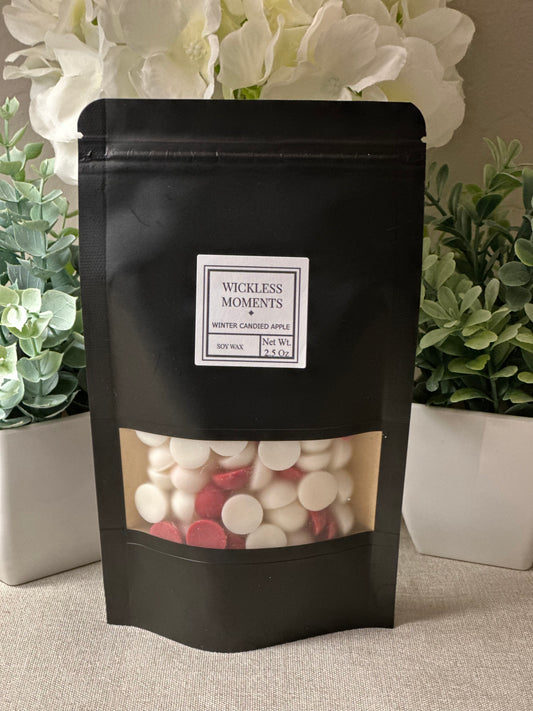 Winter Candied Apple Soy Wax Dots ~ Small Bag 2.5oz