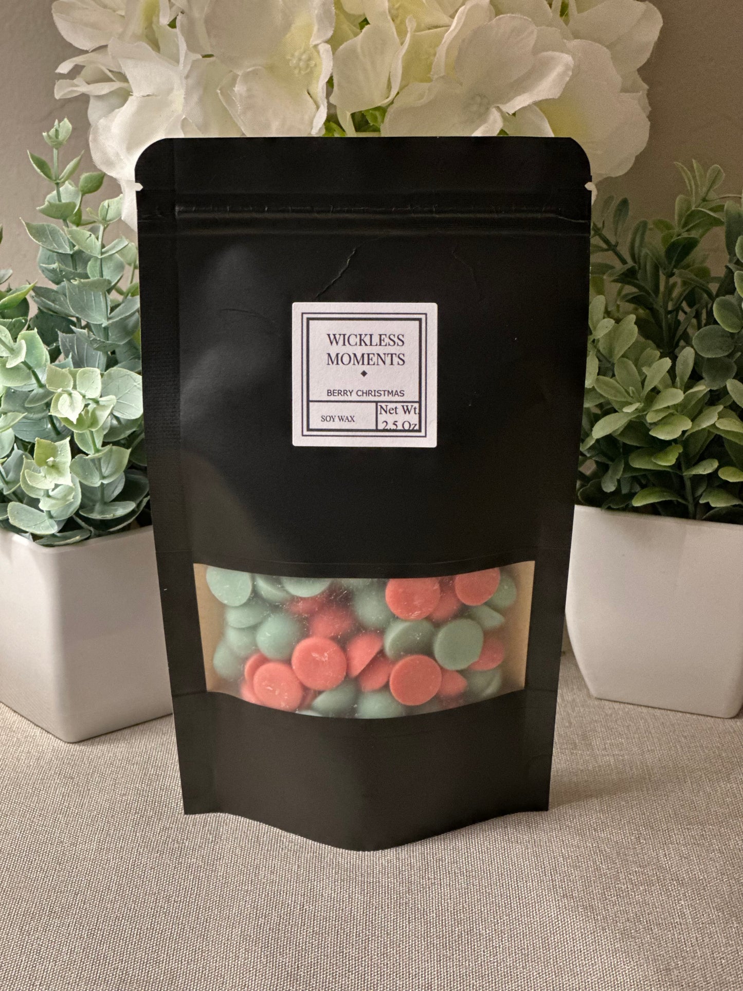 Berry Christmas Soy Wax Dots ~ Small Bag 2.5oz