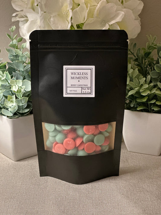 Berry Christmas Soy Wax Dots ~ Small Bag 2.5oz