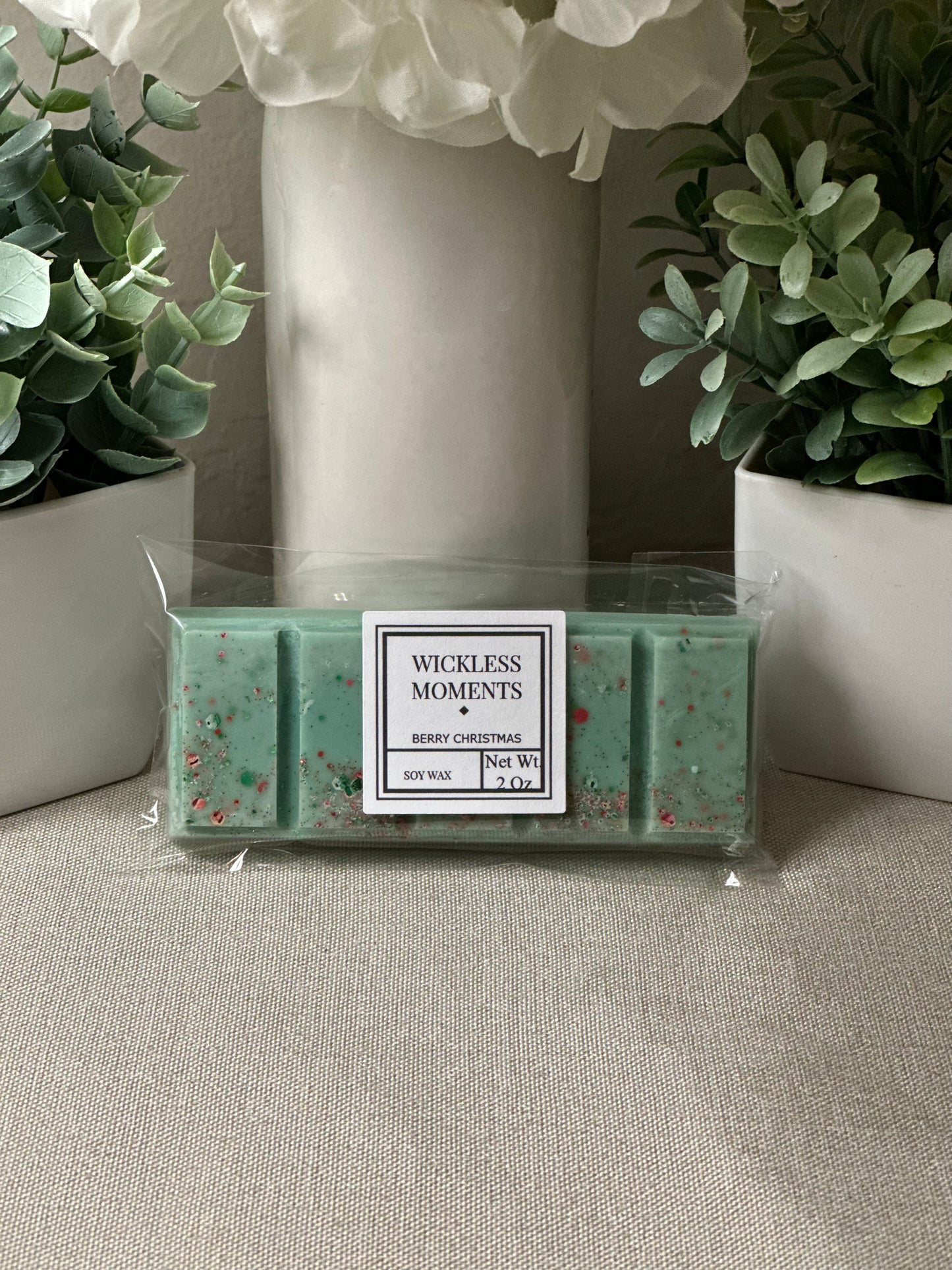 Berry Christmas Soy Wax Snap Bar