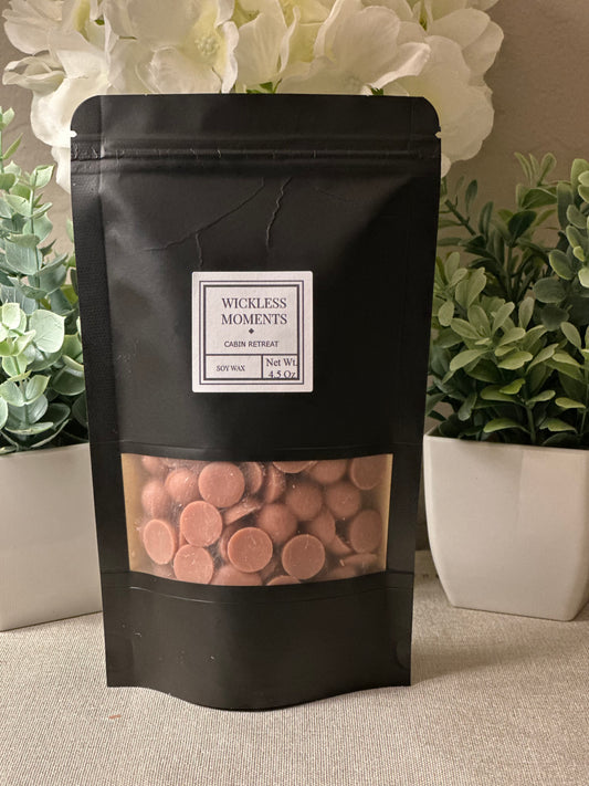 Cabin Retreat Soy Wax Dots ~ Medium Bag 4.5oz