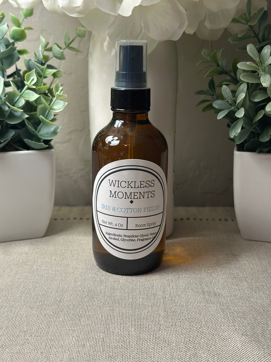 Iris & Cotton Fields Room Spray 4oz