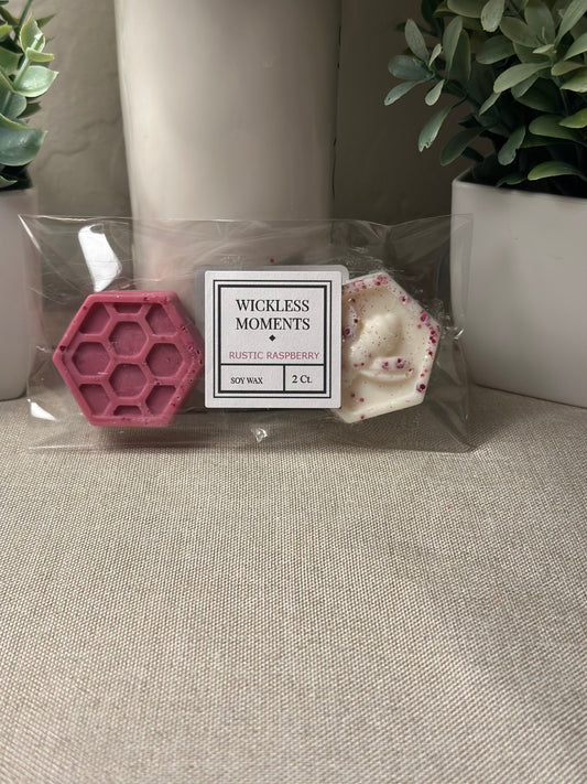 Rustic Raspberry Soy Wax Honeycombs 2Ct.