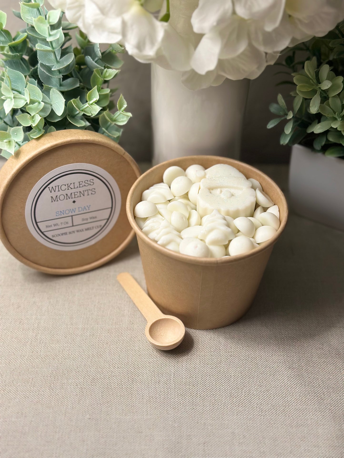 Snow Day Scoopie Wax Melt Cup