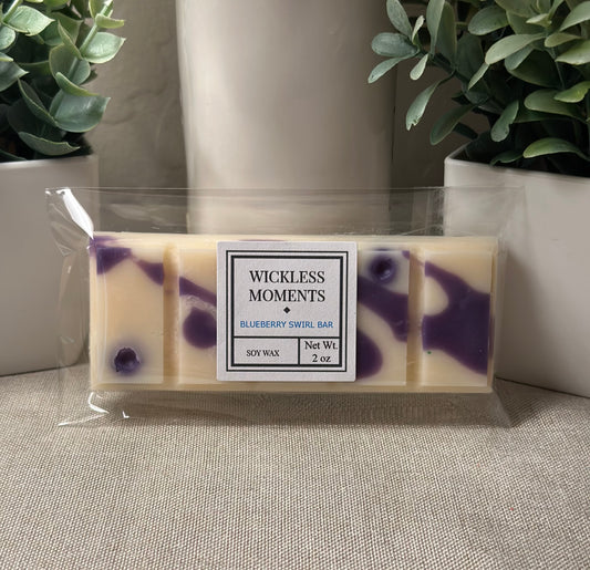 Blueberry Swirl Bar Soy Wax Snap Bar